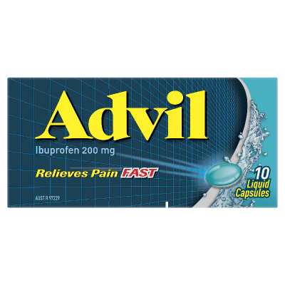 Advil Ibuprofen Liquid Capsules 10pk