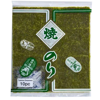 Akitsuya Yaki Nori Green 10pk