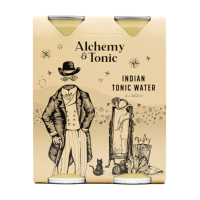 Alchemy & Tonic Indian Tonic Water 4 x 250ml