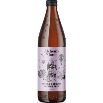 Alchemy & Tonic Rhubarb & Smashed Mandarin Tonic 600ml