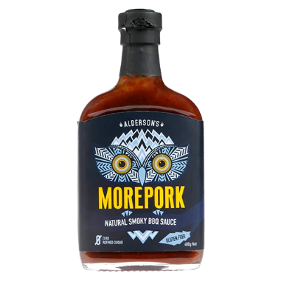 Alderson's Morepork Natural Smoky BBQ Sauce 375ml
