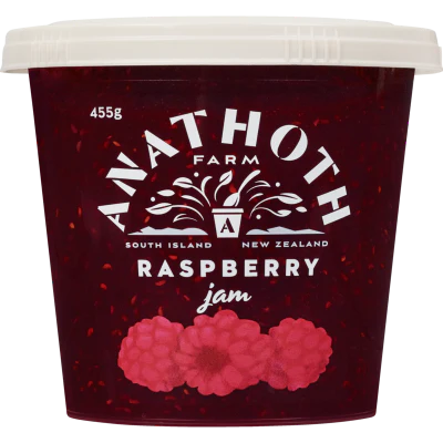 Anathoth Farm Raspberry Jam 455g