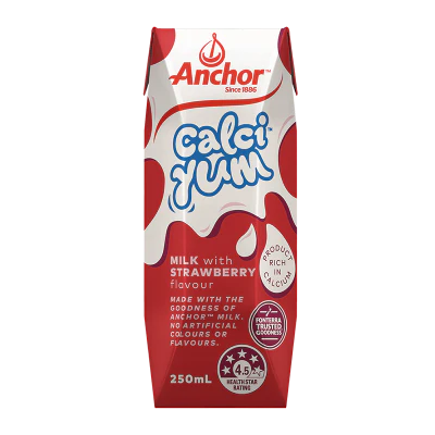 Anchor Calci-Yum Strawberry Milk 250ml