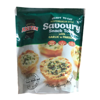 Anitin Garlic Parsley Savoury Snack Toast 150g