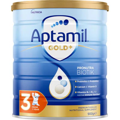 Aptamil Gold+ 3 Pronutra Biotik Toddler Nutritional Supplement From 1 Year 900g
