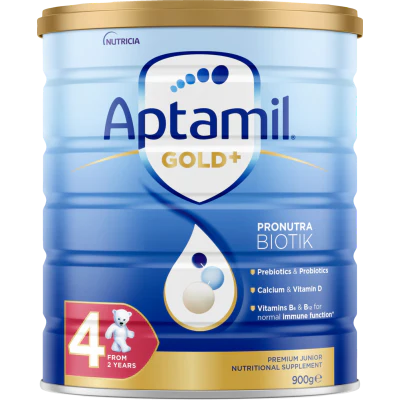 Aptamil Gold+ 4 Pronutra Biotik Junior Nutritional Supplement From 2 Years 900g