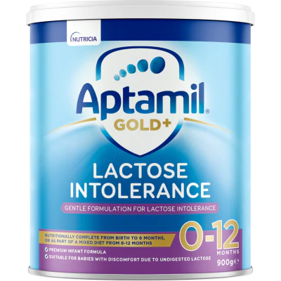 Aptamil Gold+ Lactose Intolerance Baby Infant Formula From Birth to 12 Months 900g