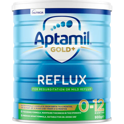 Aptamil Gold+ Reflux Baby Infant Formula Regurgitation or Mild Reflux From Birth to 12 Months 900g
