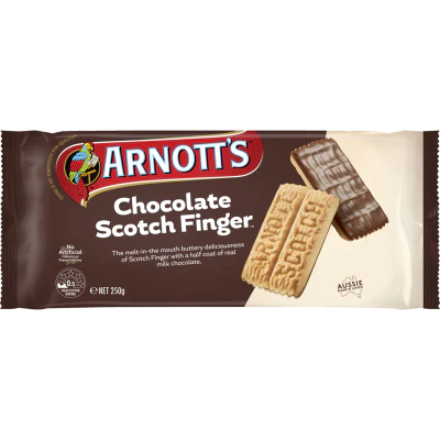 Arnott's Chocolate Scotch Finger Biscuits 250g