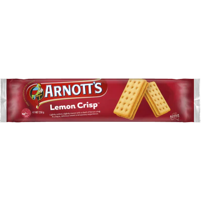 Arnott's Lemon Crisp Biscuits 250g