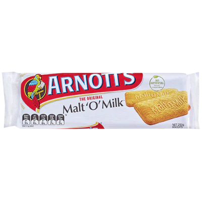 Arnott's Malt O Milk Biscuits 250g