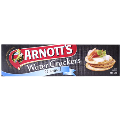 Arnott's Original Water Crackers 125g