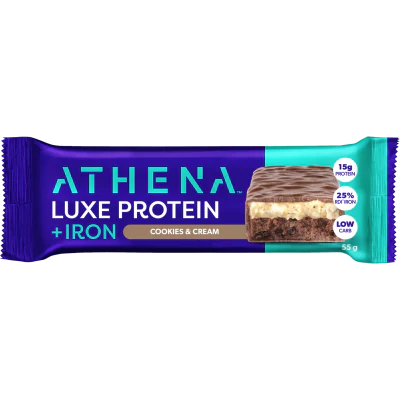 Athena Luxe Protein Protein + Iron Cookies & Cream 55g