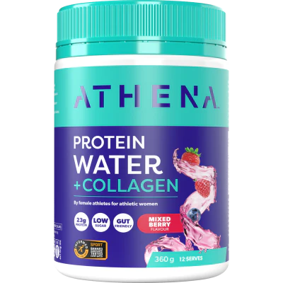 Athena Mixed Berry Flavour Protein Water + Collagen Powder 360g