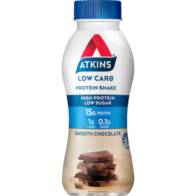Atkins Smooth Chocolate Low Protein Shake 330ml