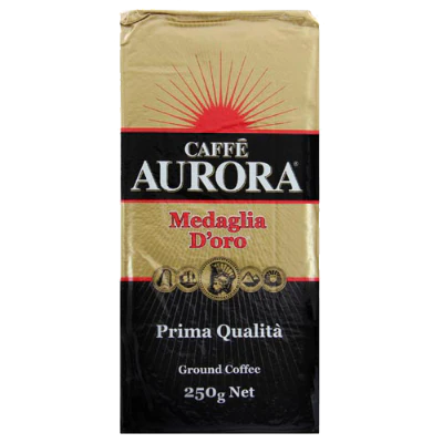 Aurora Medaglia D'Oro Prima Qualita Ground Coffee 250g