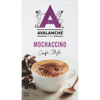 Avalanche Mochaccino Coffee 10 x 16g