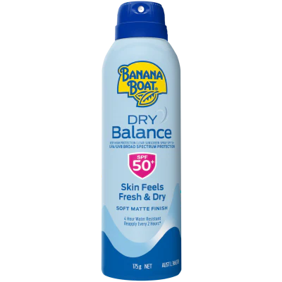 Banana Boat Dry Balance Sunscreen Spray SPF50+ 175g