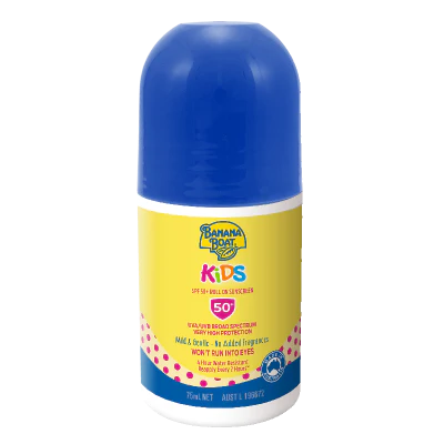 Banana Boat Kids Sunscreen Roll On SPF50+ 75ml