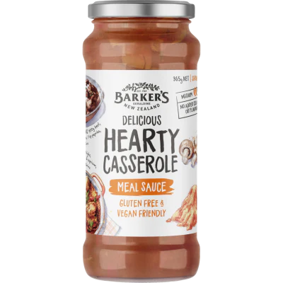 Barker's Delicious Hearty Casserole Meal Sauce 365g