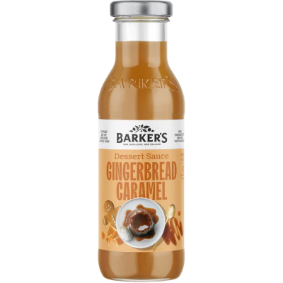 Barker's Gingerbread Caramel Dessert Sauce 365g