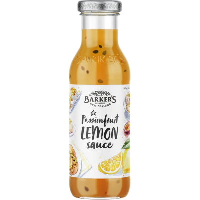 Barker's Passionfruit Lemon Sauce 345g