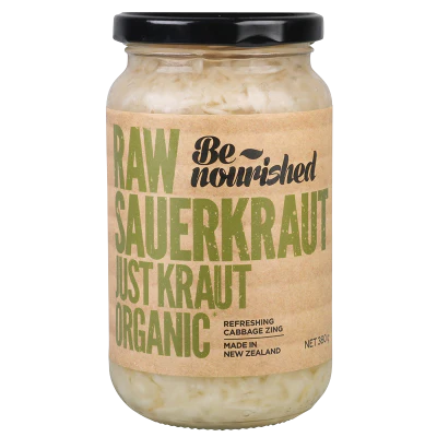Be Nourished Just Kraut Organic Sauerkraut 380g