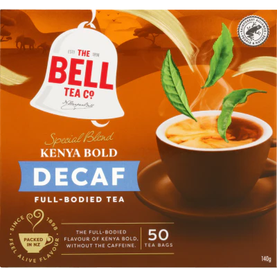 Bell Special Blend Kenya Bold Decaf Black Tea Bags 50pk