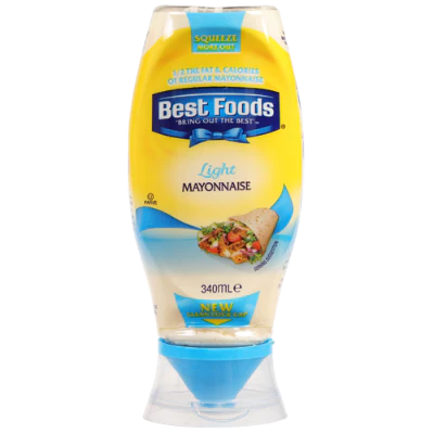 Best Foods Light Mayonnaise 340ml