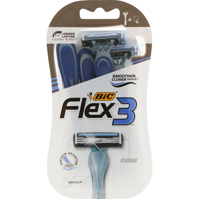 Bic 3 Blade Shaver 4pk