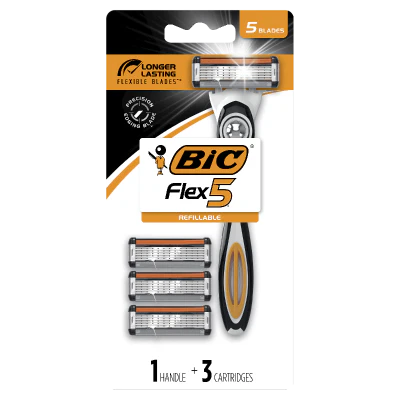Bic Titanium 1 Handle 3 Cartridges Shaver 3pk