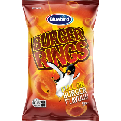 Bluebird Burger Rings 120g
