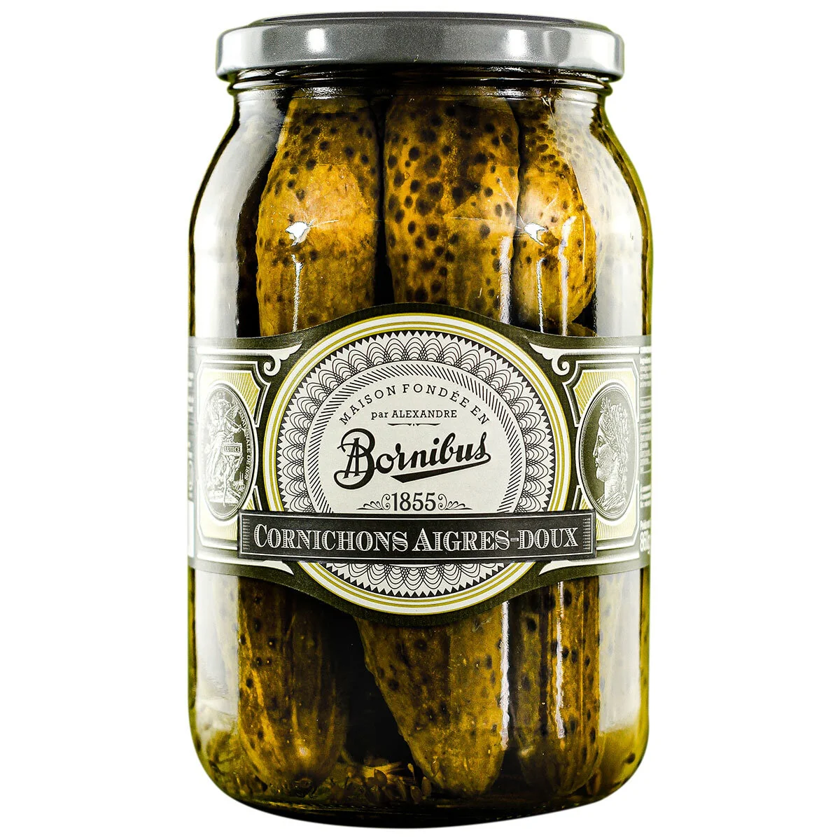 Bornibus Sweet and Sour Gherkins 900g