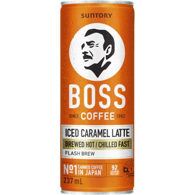 Boss Iced Caramel Latte Coffee 237ml