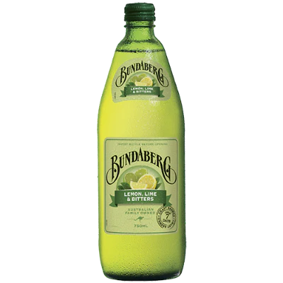 Bundaberg Sparkling Lemon Lime & Bitters 750ml