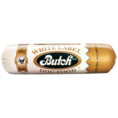 Butch White Label Dog Roll 800g