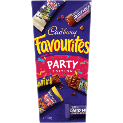 Cadbury Favourites Party Pack Refresh 520g