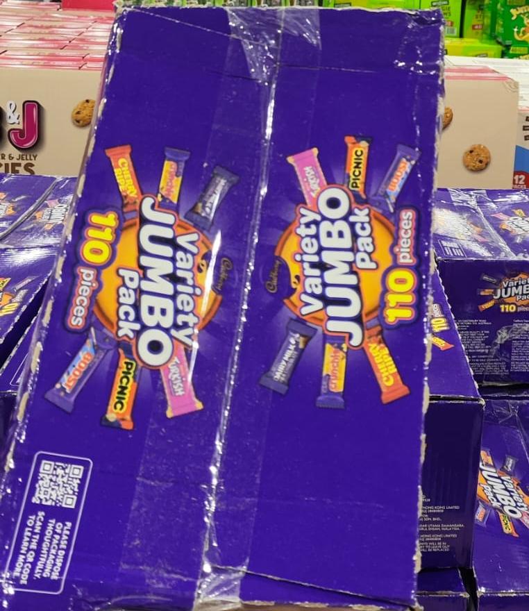 CADBURY VARIETY JUMBO PACK 110 PIECES 1.56KG - Image 2