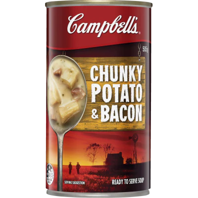 Campbell's Chunky Potato & Bacon Soup 505g