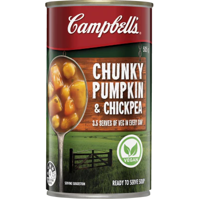 Campbell's Chunky Pumpkin & Chickpea Soup 505g