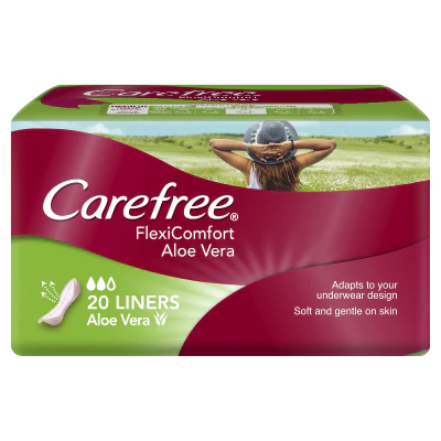 Carefree Flexicomfort Aloe Vera Liners 20pk