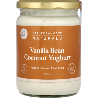 Cathedral Cove Naturals Vanilla Bean Coconut Yoghurt 500g
