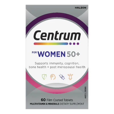 Centrum For Woman 50+ Vitamin Tablets 60pk