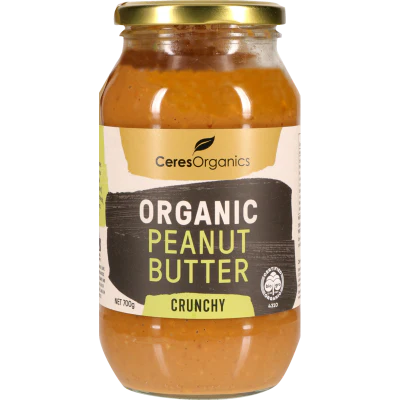 Ceres Organics Crunchy Peanut Butter 700g
