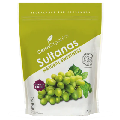 Ceres Organics Natural Sweetness Sultanas 300g