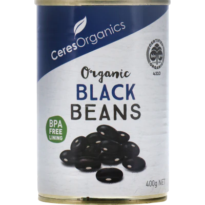Ceres Organics Organic Black Beans 400g