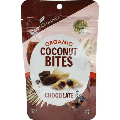 Ceres Organics Organic Chocolate Coconut Bites 60g