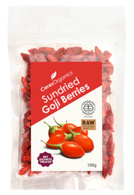 Ceres Organics Sundried Goji Berries 100g