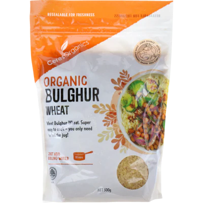 Ceres Organics Wheat Bulghur 500g