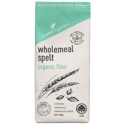 Ceres Organics Wholemeal Spelt Organic Flour 700g